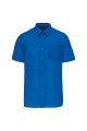 Overhemden korte mouw Kariban K551 light royal blue